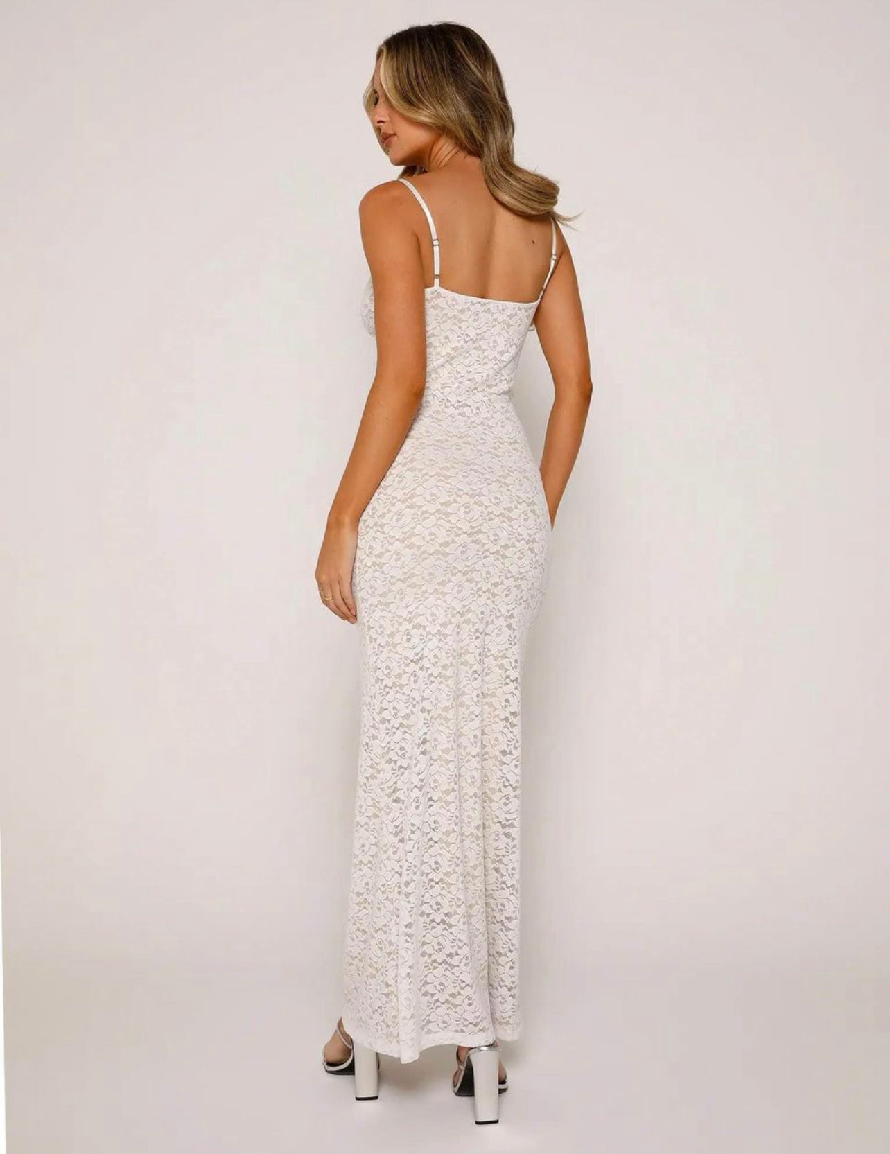 Julianna Lace Dress - White